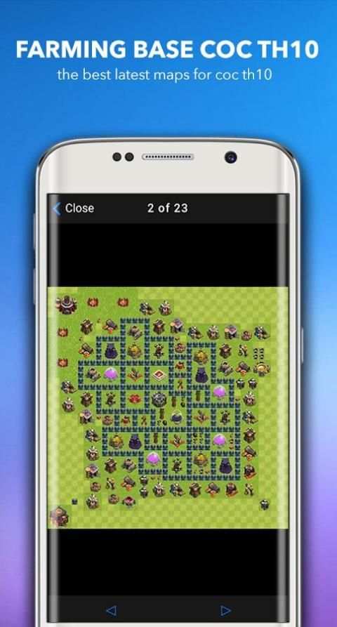new base coc maps th10 screenshot 3