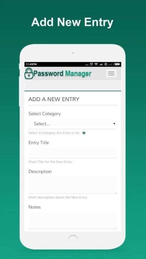 Password Manager 3 تصوير الشاشة