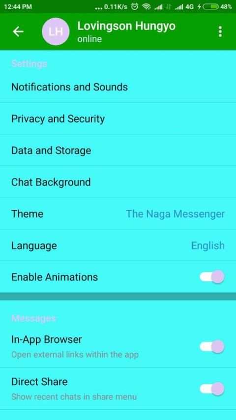 THE NAGA MESSENGER screenshot 3