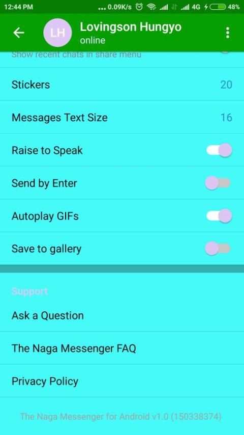THE NAGA MESSENGER screenshot 2