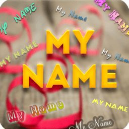 My Name Text Live Wallpaper иконка