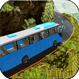 Offroad Tour Bus Driver: Uphill Coach Simulator 3D आइकन