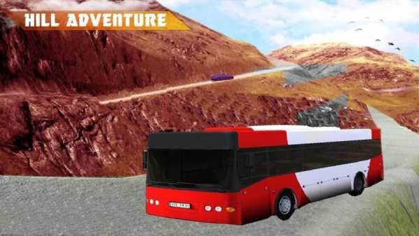 Offroad Tour Bus Driver: Uphill Coach Simulator 3D screenshot 3