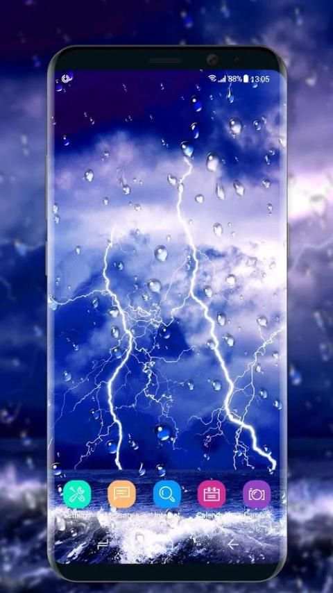Changing weather live wallpaper скриншот 8