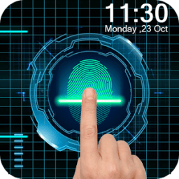 Fingerprint Lock Screen Security Prank иконка