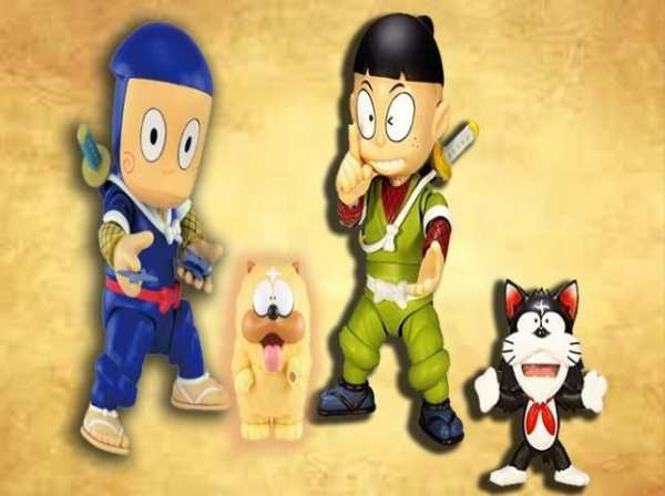 Ninja Hattori Shooter Games स्क्रीनशॉट 1