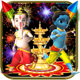 Diwali Fireworks 3D Run أيقونة