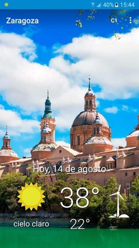 El Tiempo en Zaragoza скриншот 3