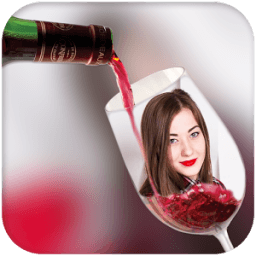 Wine Glass Photo Frame HD आइकन