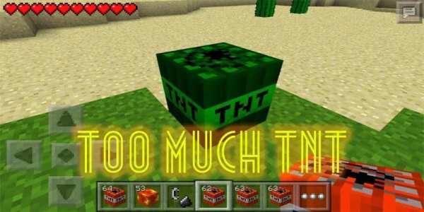 Too Much TNT Mod screenshot 2