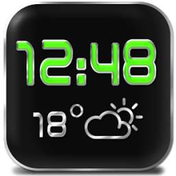 LED Digi Clock Weather Widget 5.0