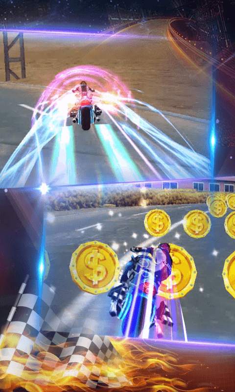 3D Motor Racing screenshot 1