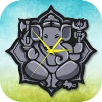 Ganesh Clock Live Wallpaper