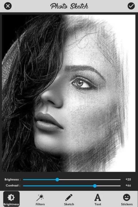 Color Pencil Sketch Pic Editor 7 تصوير الشاشة