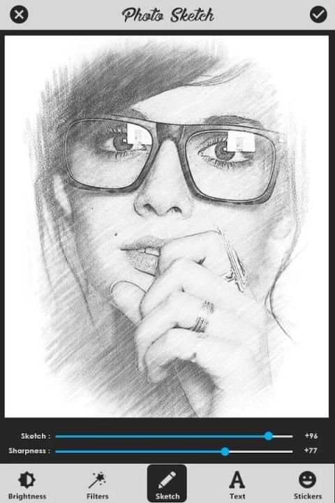 Color Pencil Sketch Pic Editor 4 تصوير الشاشة