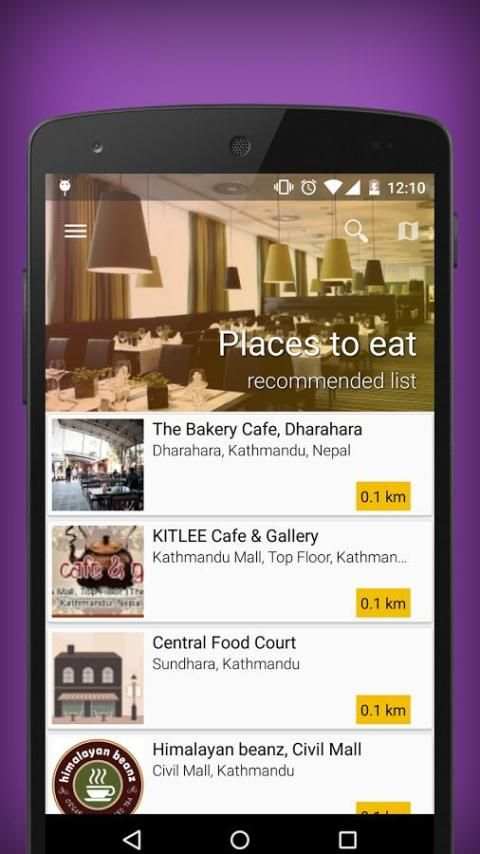 Yellow App : Restaurants App скриншот 14