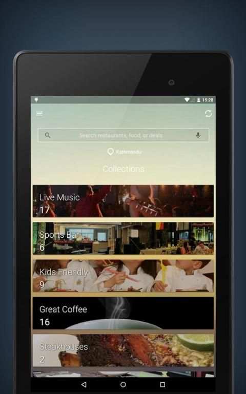 Yellow App : Restaurants App скриншот 7