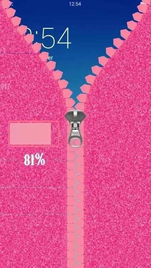 Diamond Zipper Screen Lock 5 تصوير الشاشة