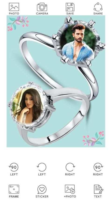 Lovely Ring Photo Frames 4 تصوير الشاشة