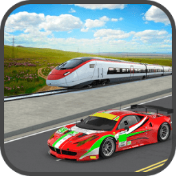 Train vs Car : Super Racing icon