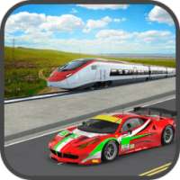 Train vs Car : Super Racing