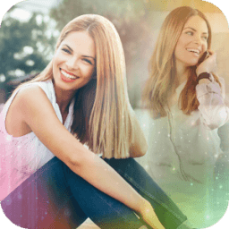 ikon Blend Photo Editor &amp; Photo Mixer,Pic Collage Maker