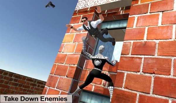 Flying Spider Boy Crime City Rescue: US President स्क्रीनशॉट 5