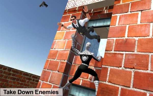 Flying Spider Boy Crime City Rescue: US President स्क्रीनशॉट 10