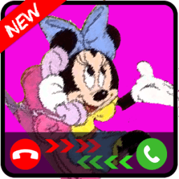 ikon Video Call Minnie mouse prank