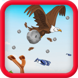 Eagle Hunting New catapult Shooting Game Free icon