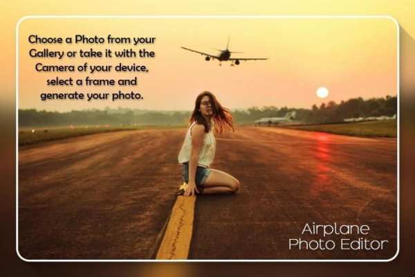 Airplane Photo Editor скриншот 5