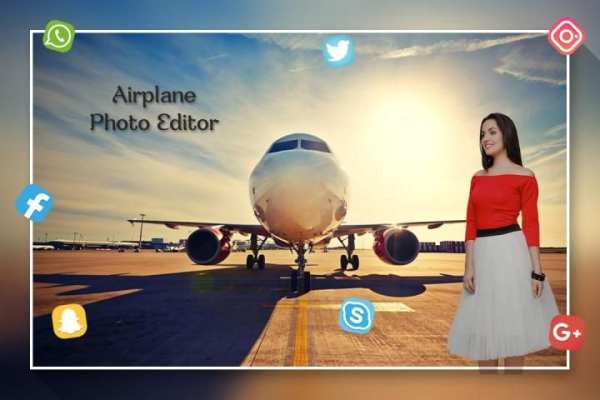 Airplane Photo Editor скриншот 1