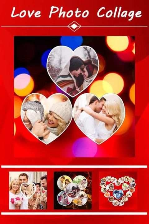Love Photo Collage 3 تصوير الشاشة