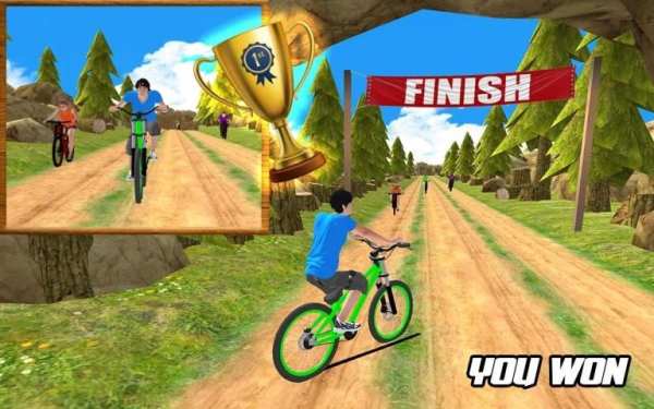 BMX Stunt Tricks Racing Master скриншот 1