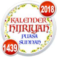 Kalender Hijriah 1439 & Jadwal Puasa Sunnah 2018 on 9Apps