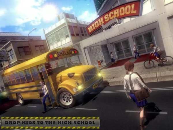 High school bus simulator 2017 screenshot 3