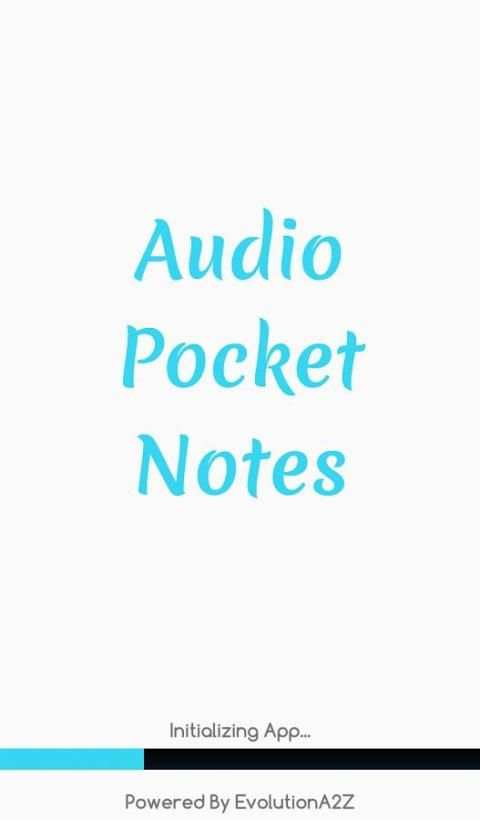 Audio Pocket Notes स्क्रीनशॉट 6