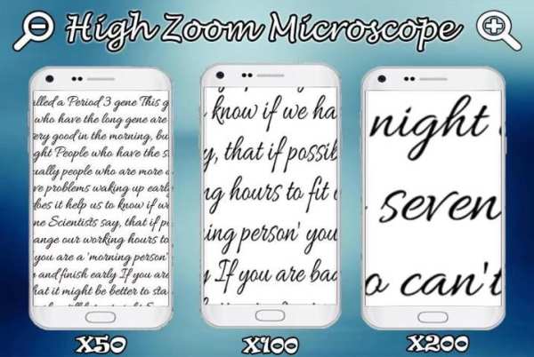 Real Microscope Zoom Camera - HD скриншот 1