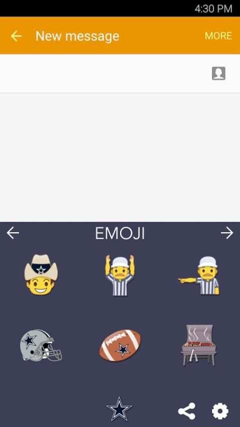 NFL Emojis 8 تصوير الشاشة