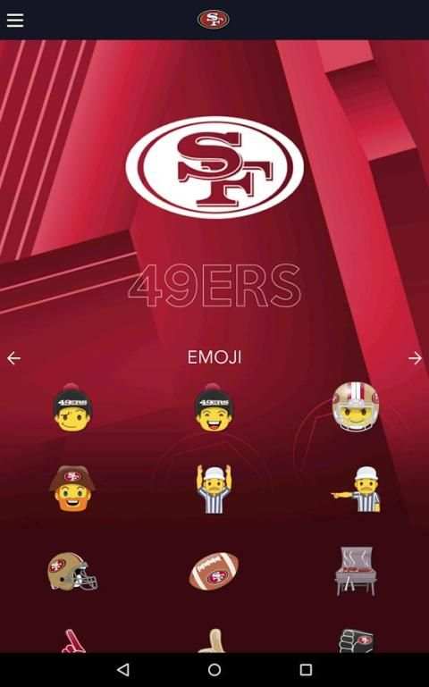 NFL Emojis 5 تصوير الشاشة