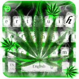 ikon Weed Rasta Smoke Keyboard