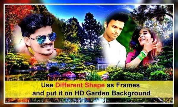 Garden Photo Multi Frames : Garden Photo Editor 1 تصوير الشاشة