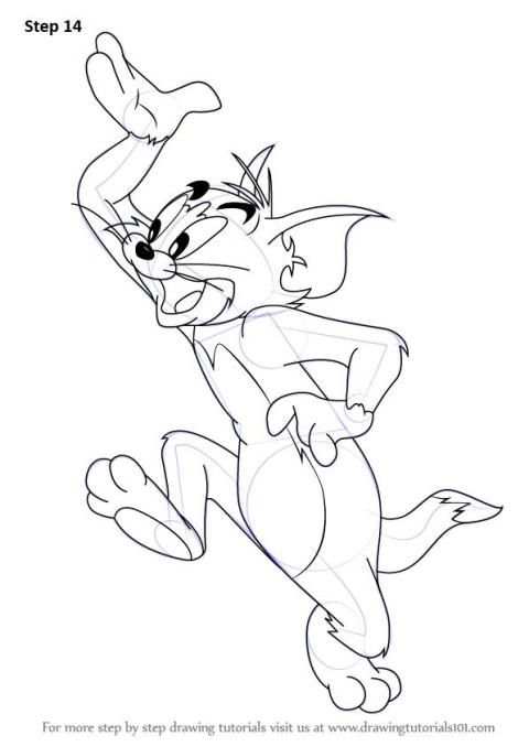 How To Draw Tom jerry screenshot 2