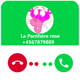 Fake Call La Panthere From rose icon