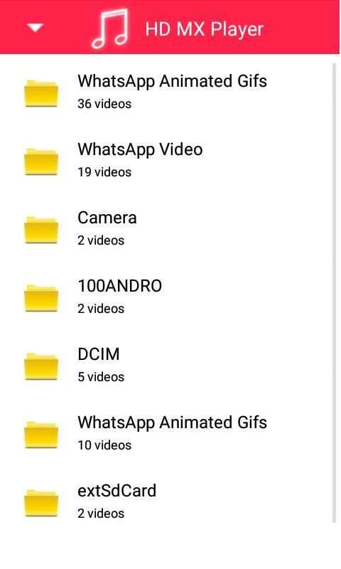 HD MX Player 6 تصوير الشاشة