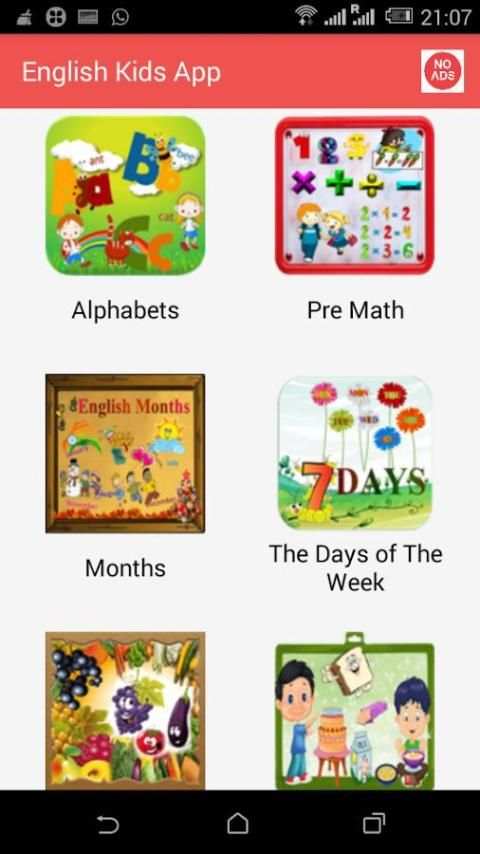 Kids pre-school English Learning Full Kit 5 تصوير الشاشة