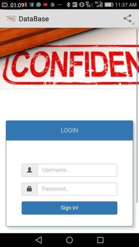 Sim Database 8 تصوير الشاشة