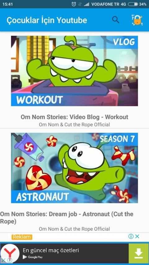 Çocuklar için youtube screenshot 1