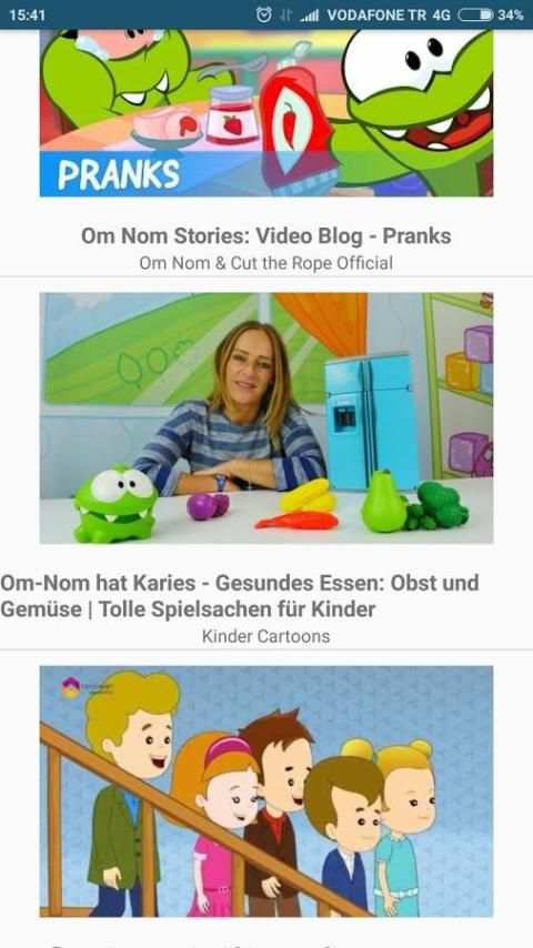 Çocuklar için youtube screenshot 2