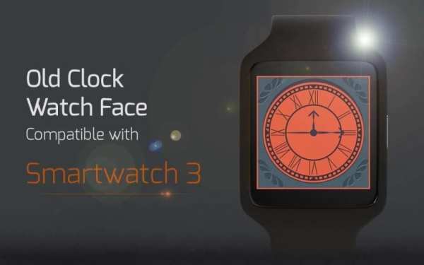 Old Clock Watch Face скриншот 1
